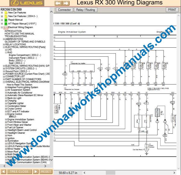 Rx 8 Wiring Diagram Workshop Manual - SITINORWANISAID